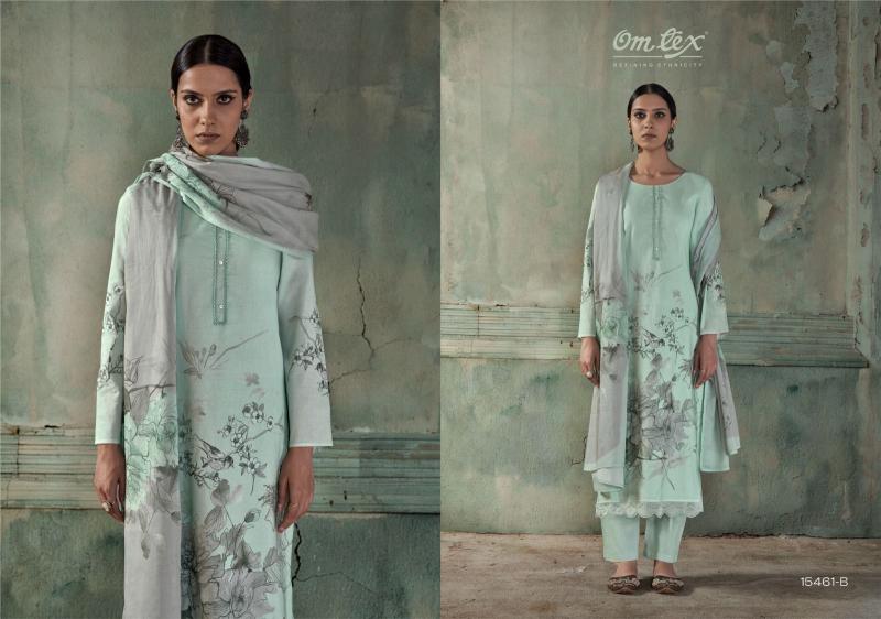 Omtex maira cotton lawn cotton dress material wholesale india